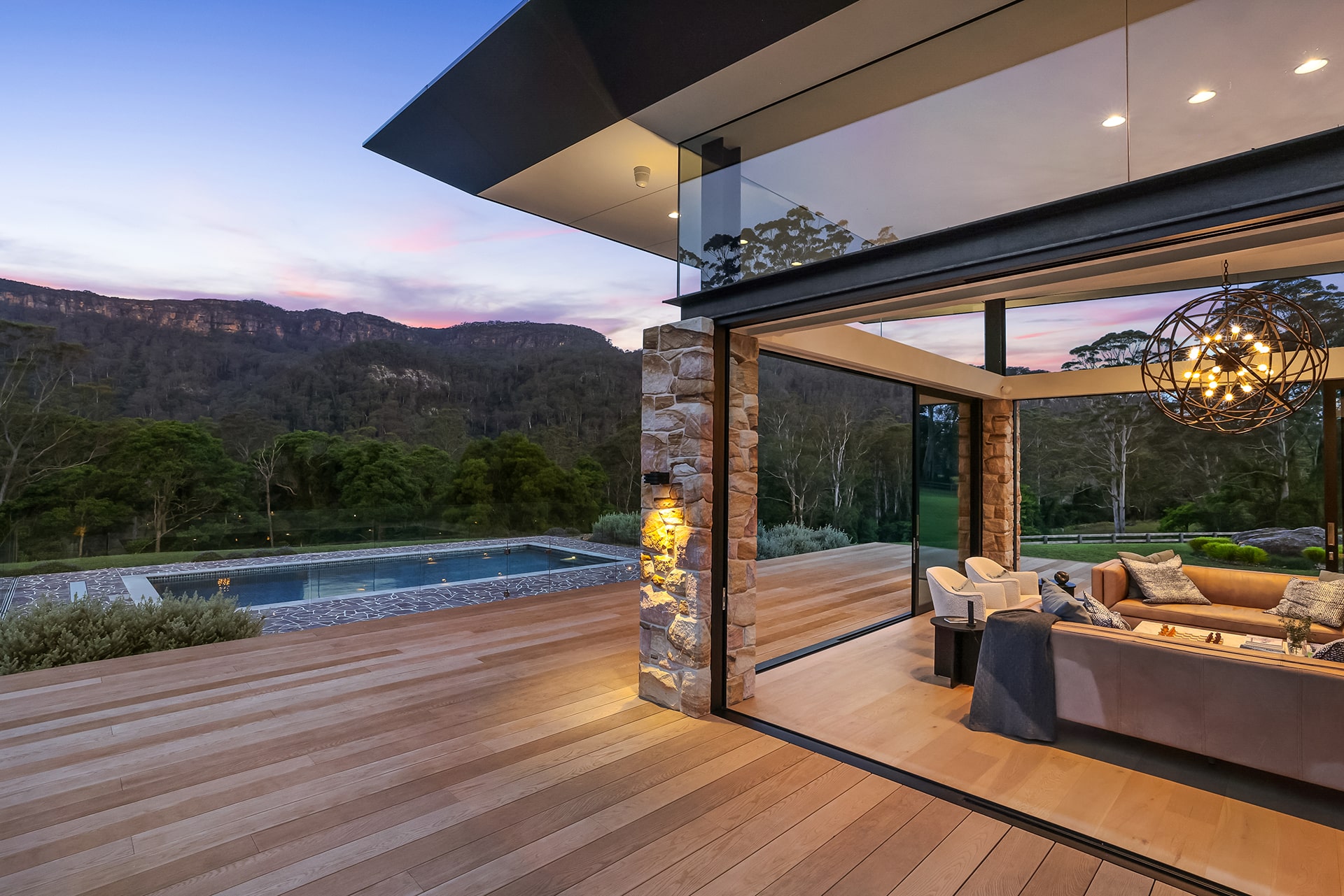 Millboard decking meets Australian landscape